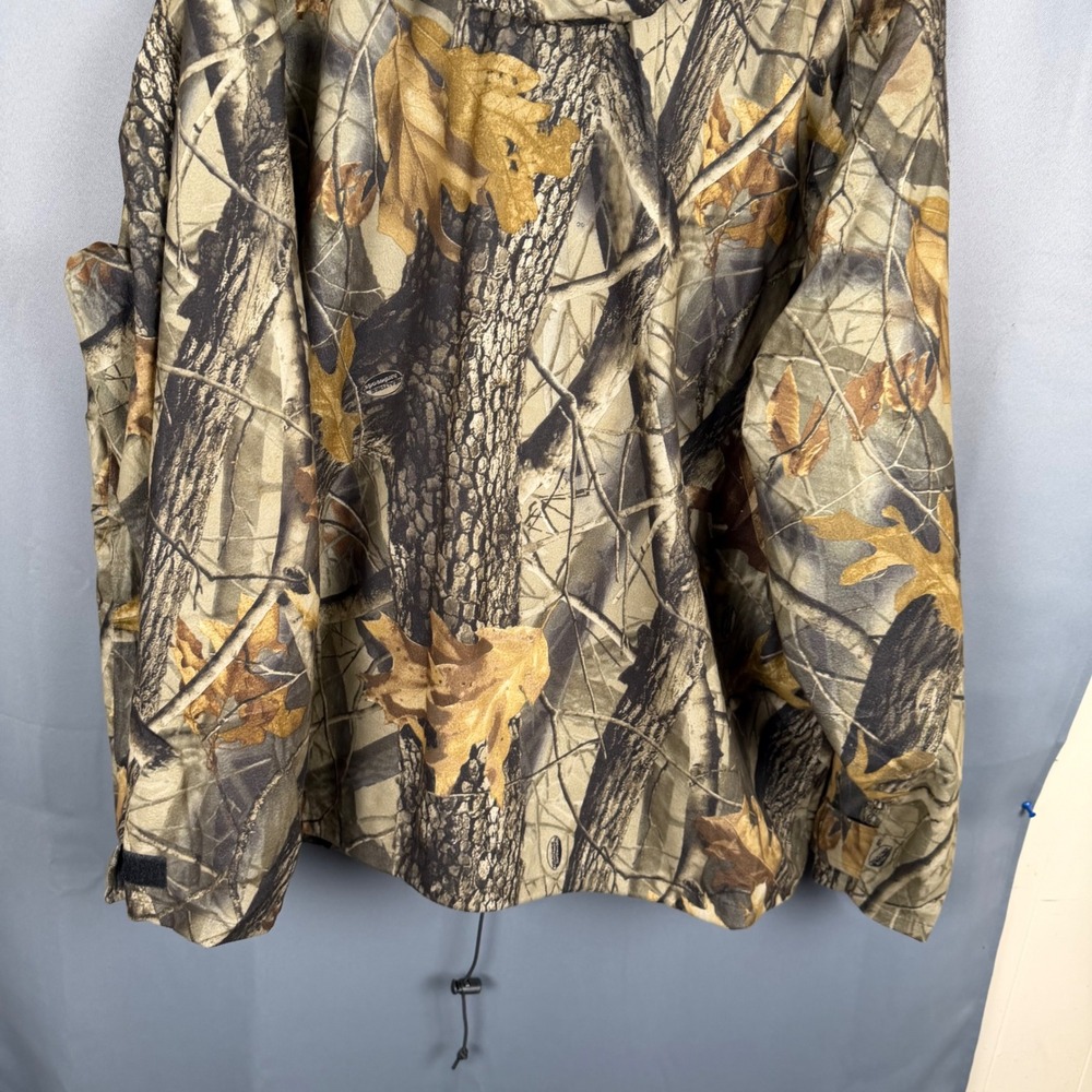 10x Mens Realtree Hardwoods Camo Jacket Hooded Hunting Coat XL X32080HW - Picture 8 of 8
